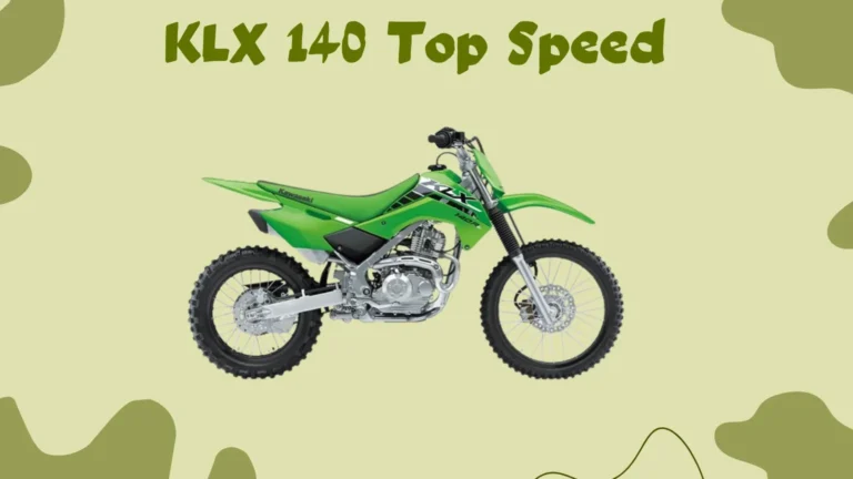 KLX 140 Top Speed