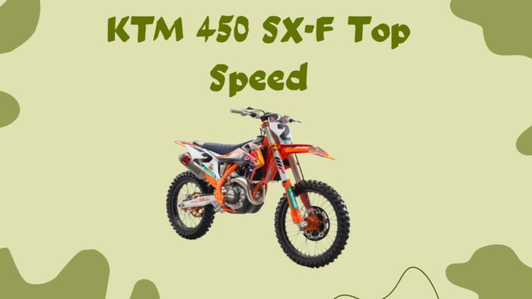 KTM 450 SX-F Top Speed