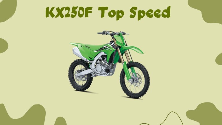 KX250F Top Speed