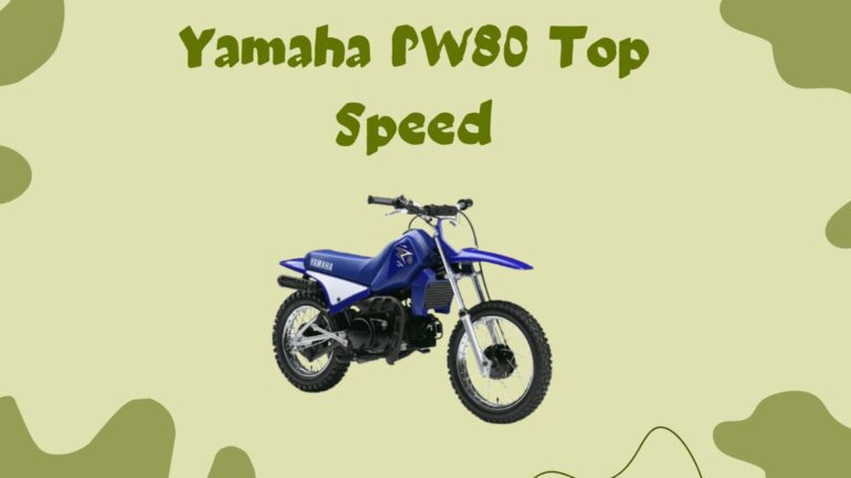 Yamaha PW80 Top Speed